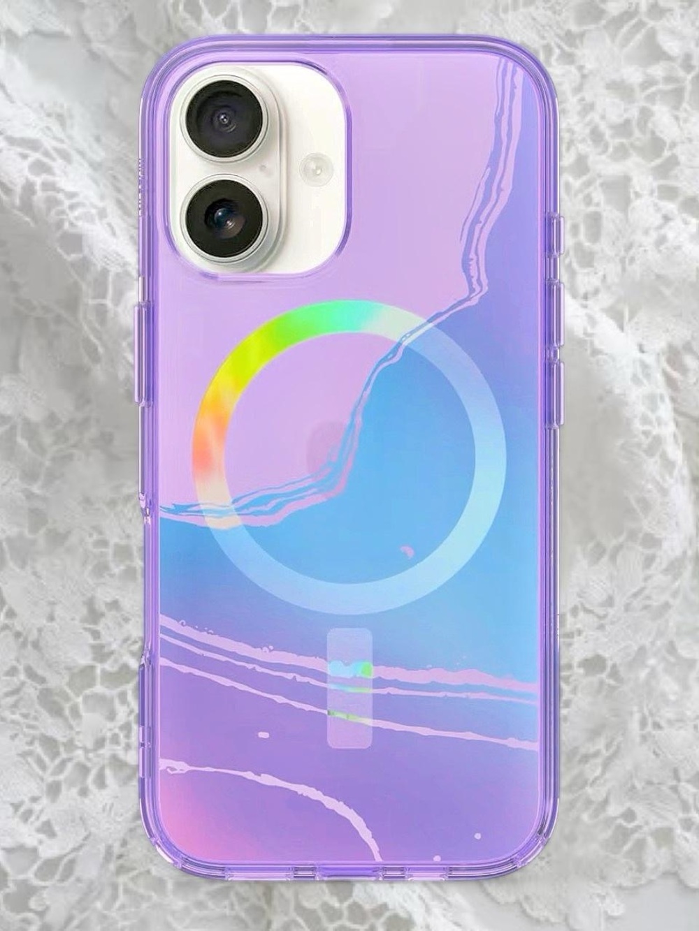 OtterBox iPhone 16 Symmetry Series Clear Case in Galactic Dreaming 🪐